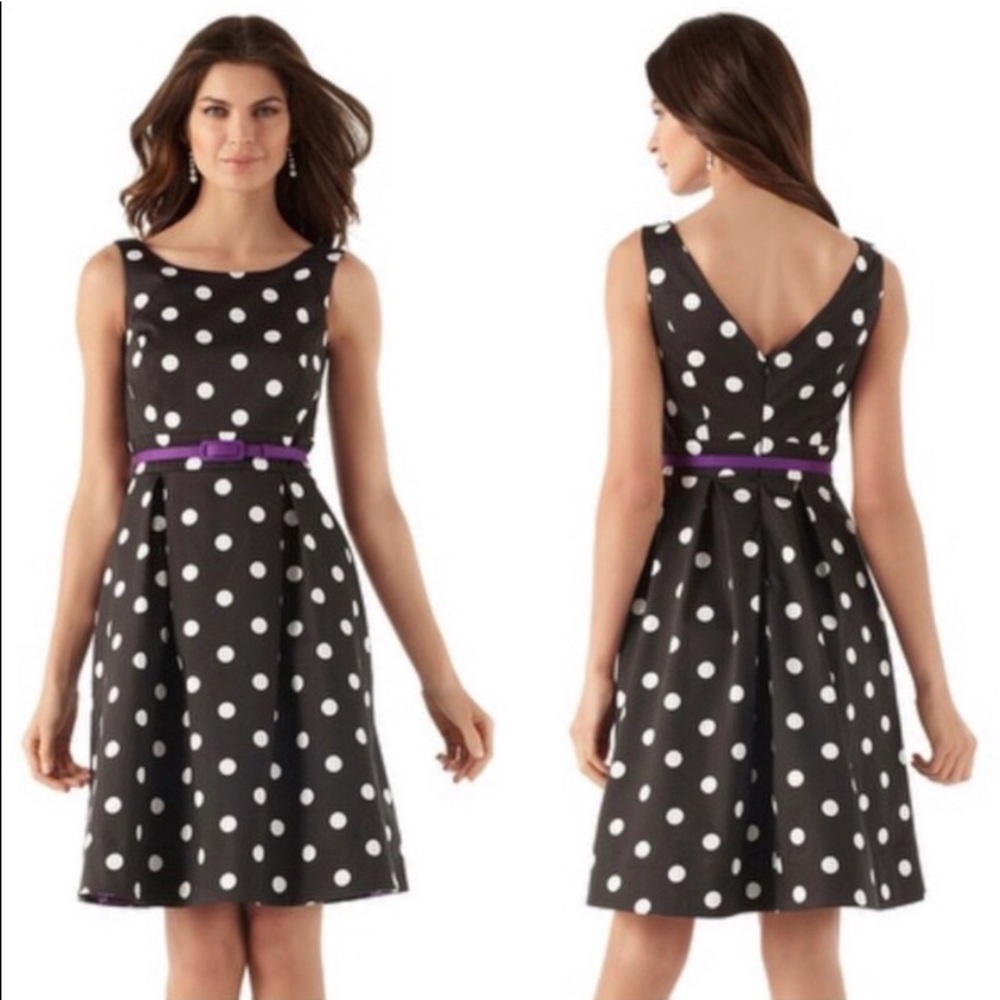 WHBM ‘Connect-The-Dot’ Polka Dot Dress